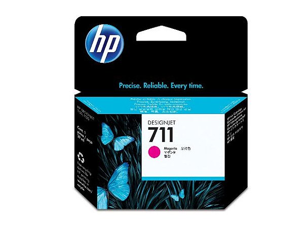 711 CZ131AB Cartucho Original HP Magenta 29ml Para T120 T520 T130