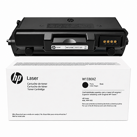 Toner Hp 330X W1330X Original Preto 15.000Páginas Para M432FDN M408DN