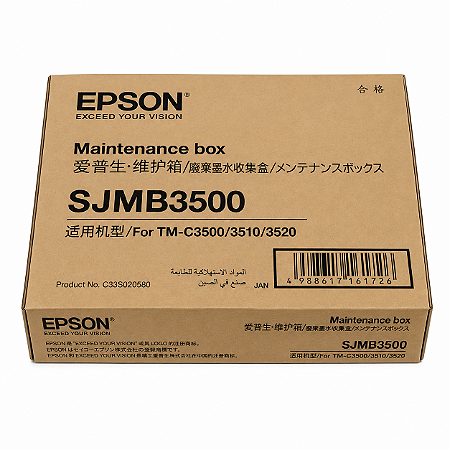 Caixa Original C33S020580 SJMB3500 Epson Para C3500 C3510 C3520