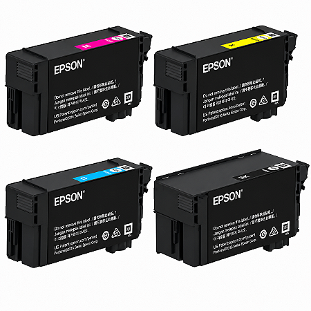 Cartucho Epson Kit T40W Original Preto Ciano Magenta Amarelo Epson Para T3170 T5170