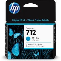 712 3ED67A Cartuchos Original HP Ciano 29ml Para Studio Steel T210 T250 T650