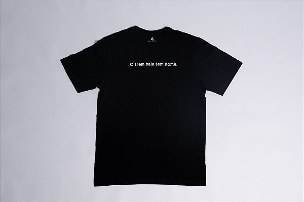 Camiseta Trem Bala Preta