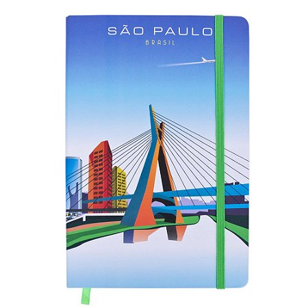 Caderno de anotações monumentos - São Paulo