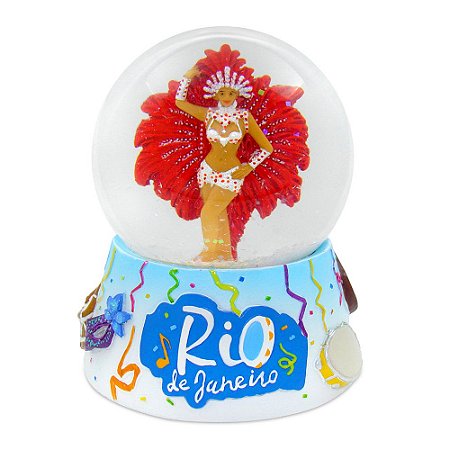 Globo de neve carnaval - Brasil