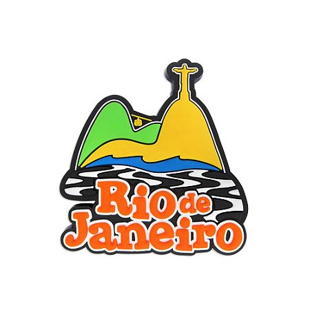 Imã de geladeira Rio Cristo - Rio de Janeiro