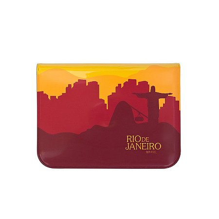 Porta-moedas vermelho - Rio de Janeiro