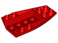 Cunha 6x4 Triplo Invertida Curva Vermelha