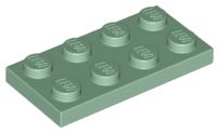 Placa 2x4 Sand Green