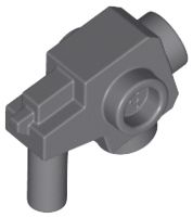 Arma de Fogo Cinza Escura