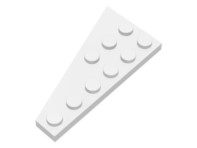 Placa 6x3 direita branca