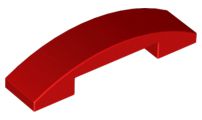 Tijolo Curvado 4x1 Vermelho