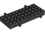 Tijolo Modificado 4x10 com 4 pinos preto