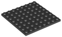 Placa 8x8 Preta