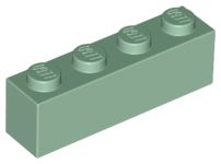 Tijolo 1x4 Sand Green