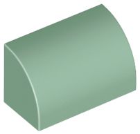 Inclinação Curva 1x2x1 - Sand Green