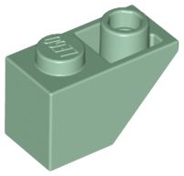 Tijolo inclinado invertido 45 2x1 sand green