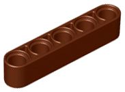 Viga 1x5 Marrom