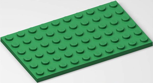 Placa 6x10 Verde