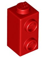 Tijolo Modificado 1x1x1 2/3 Vermelho