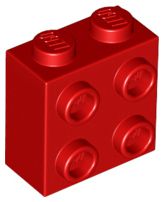 Tijolo Modificado 1x2x1 2/3 Vermelho
