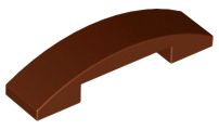 Tijolo Curvado 4x1 Marrom