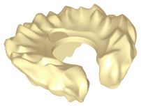 Gola de Minifigura Bege