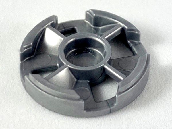 Disco de Armas Cinza Prateado