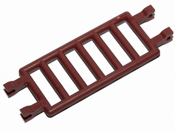 Escada 7x3 com clips Marrom