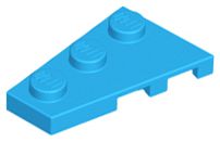 Placa 3x2 Esquerda Dark Azure