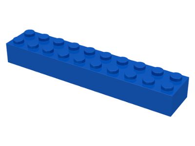 Tijolo 2x10 Azul