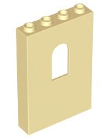 Painel 1x4x5 com janela Bege