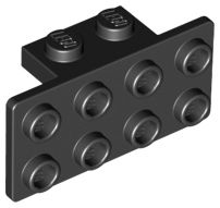 Suporte 1x2 - 2x4 Preto