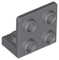 Suporte 1x2 - 2x2 Invertido Cinza Escuro