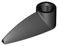 Dente com encaixe para eixo Preto