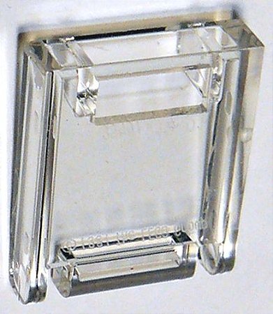 Porta para caixa 2x2x2 Translúcida