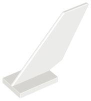 Cauda de Avião Branca