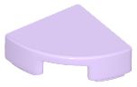 Placa Lisa Redonda 1x1 de 1/4 Lavender