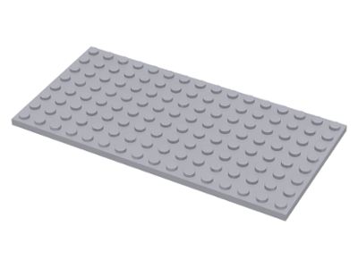 Placa Lego 8x16 Cinza Clara