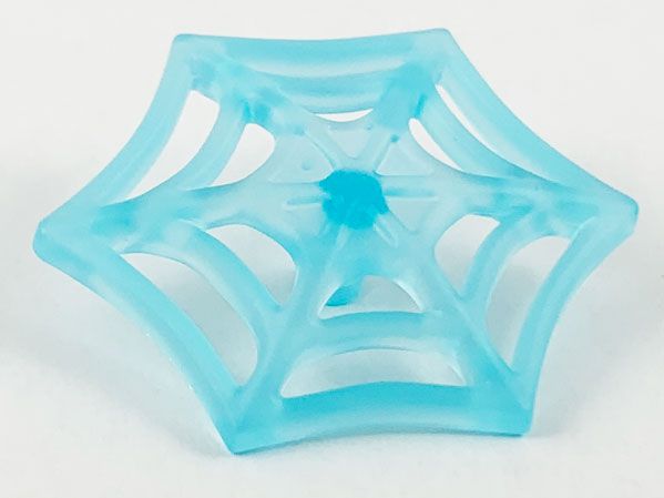 Efeito Médio de Teia do Homem Aranha Translúcido Azul Claro