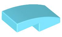Inclinação Curva 2x1 Medium Azure
