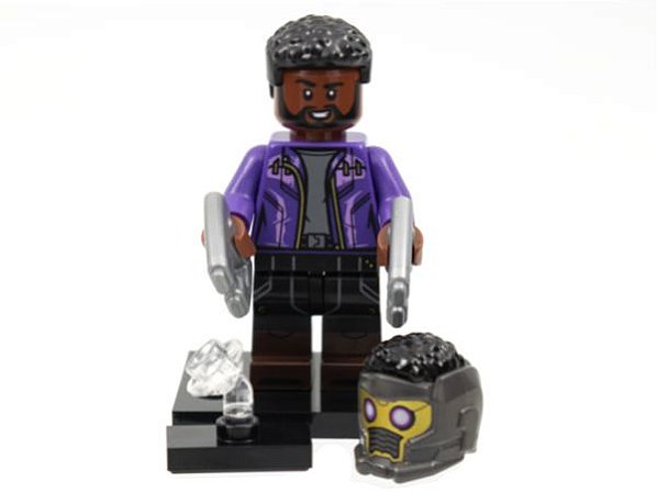 Minifigura Série Os Vingadores - T'Challa Senhor das Estrelas