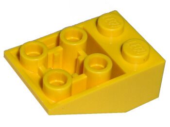 Inclinação invertida 33 3x2 Amarelo