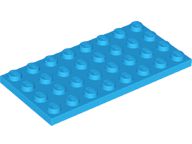 Placa 4x8 Dark Azure