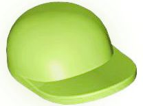 Boné com Bico Curvo Verde Limão