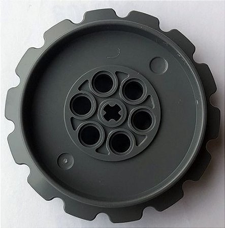 Roda dentada de Esteira Extra Grande Cinza Escura