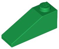 Tijolo com inclinação 33 - 3x1 - Verde