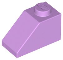 Tijolo Inclinado 45 2x1 Medium Lavender