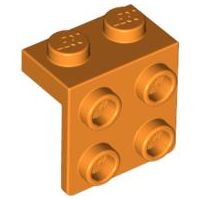 Suporte 1x2 - 2x2  Laranja