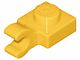Placa Modificada 1x1 com Clip Horizontal Amarela
