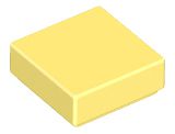 Placa Lisa 1x1 Bright Light Yellow